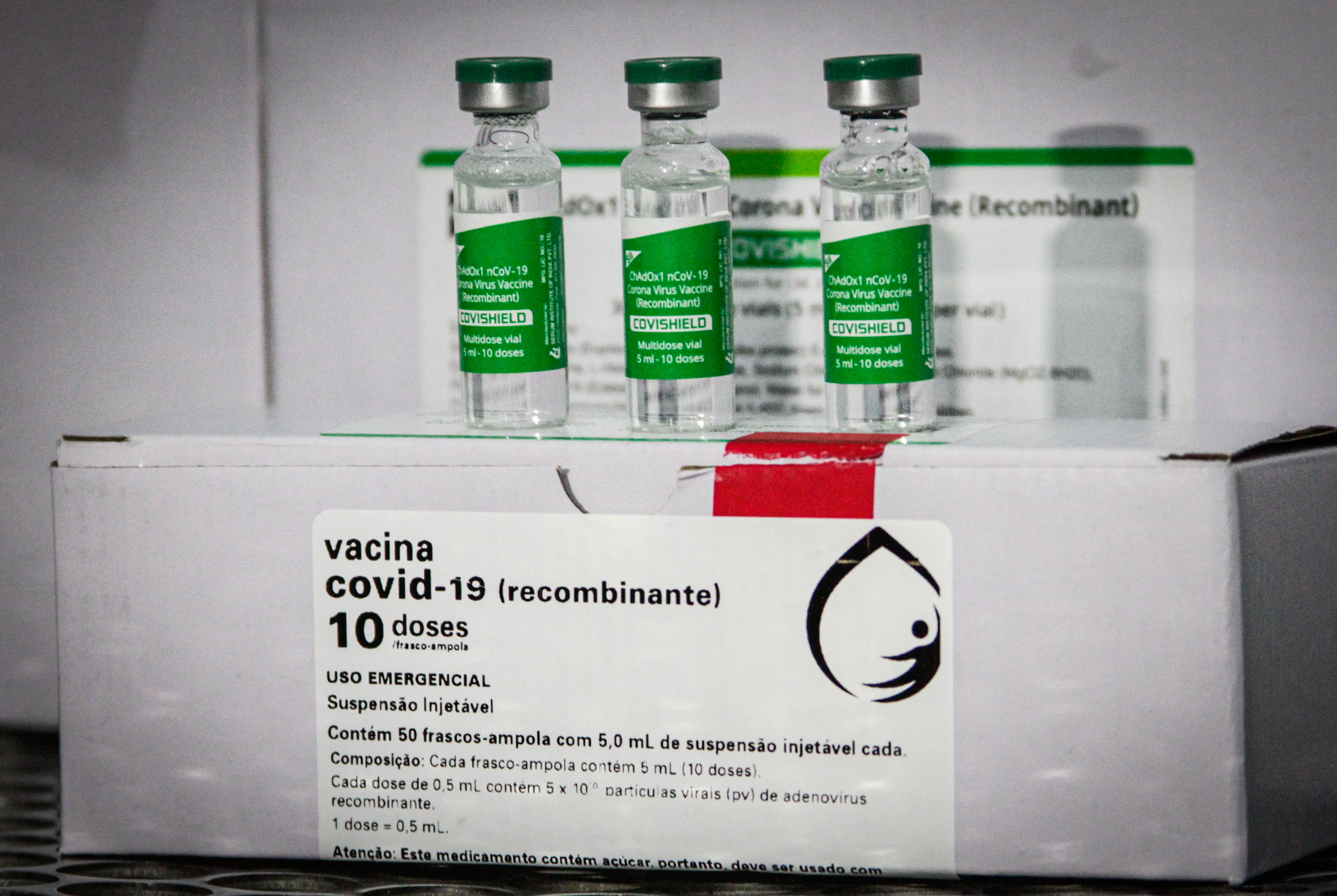 Mato Grosso recebeu 21 mil doses da vacina AstraZeneca