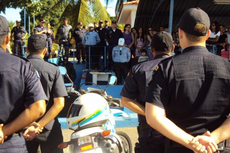 Policiais do Comando Regional de Barra do Garças são formados no curso Motociclista Policial Militar.