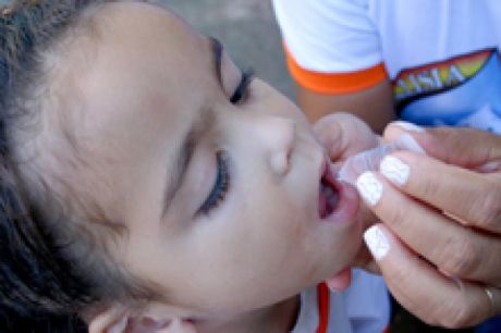 Primeira etapa da Campanha de Vacinação contra a Poliomielite é neste sábado.
