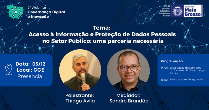 Seplag promove evento de Governança Digital e Inovação de Mato Grosso 2022