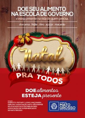 Escola de Governo adere à campanha Natal Para Todos
