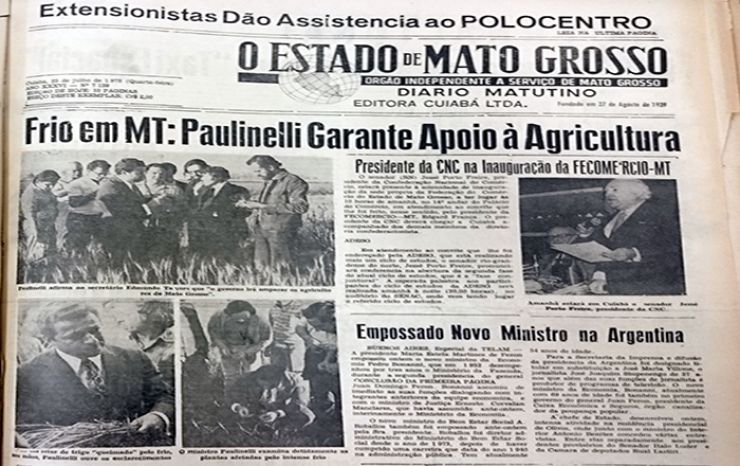 Arquivo Público guarda registros das maiores ondas de frio no estado