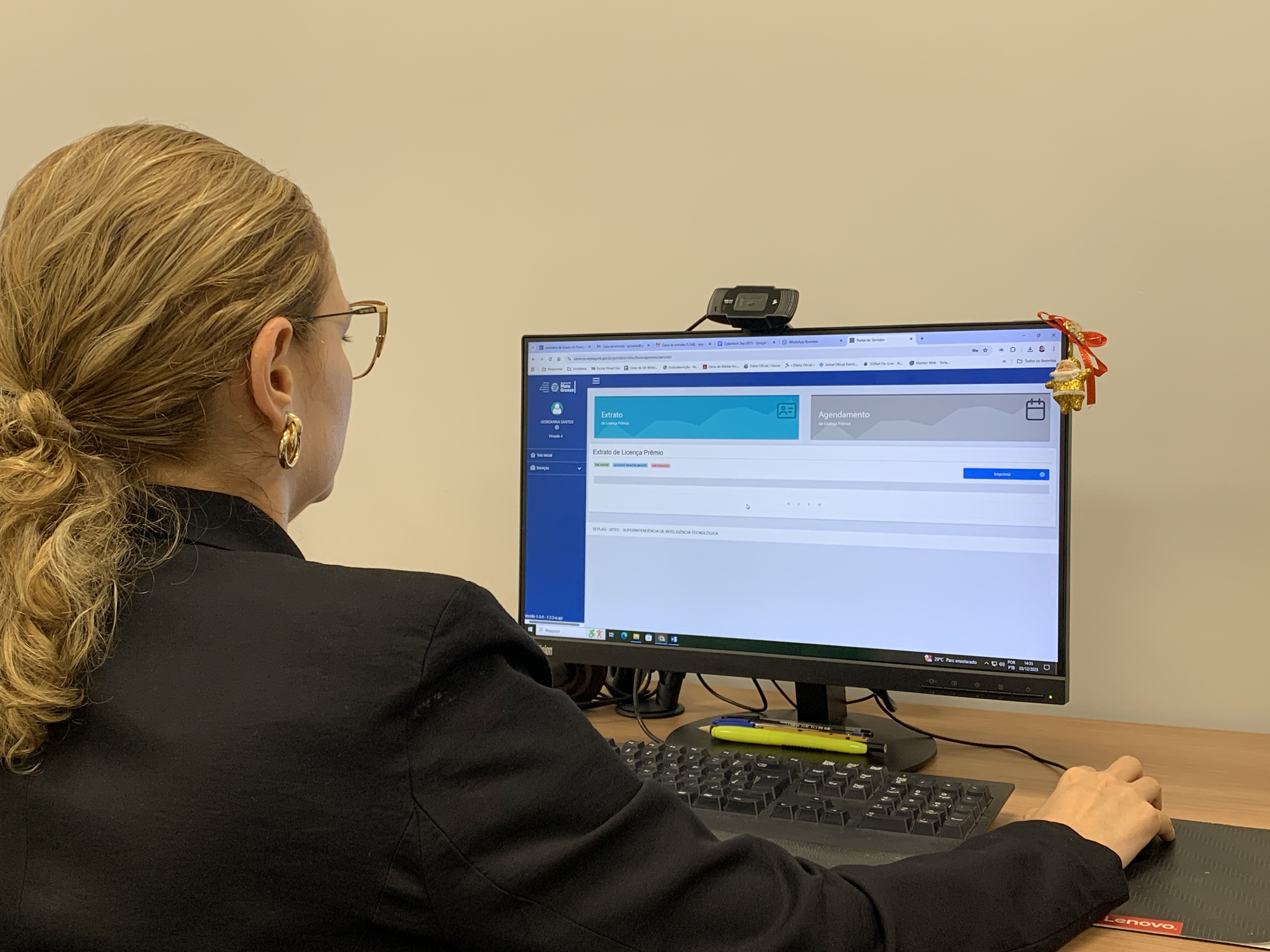 Servidores podem agendar Licença-Prêmio diretamente pelo Portal do Servidor