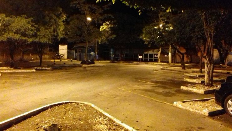 Iluminação do Centro Político passa por manutenção