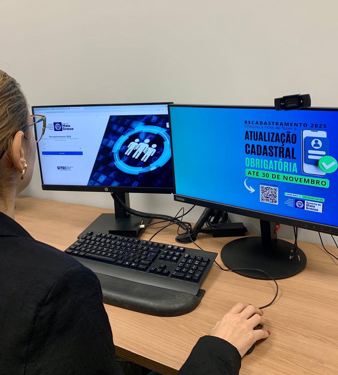 Servidores ativos de MT devem realizar atualização cadastral obrigatória