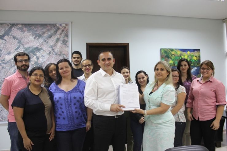 Modesto recebe equipe da SGP para mais uma entrega
