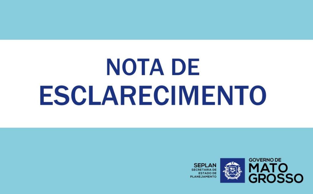 Seplan emite esclarecimento sobre decretos orçamentários publicados no Diário Oficial desta terça-feira (22)